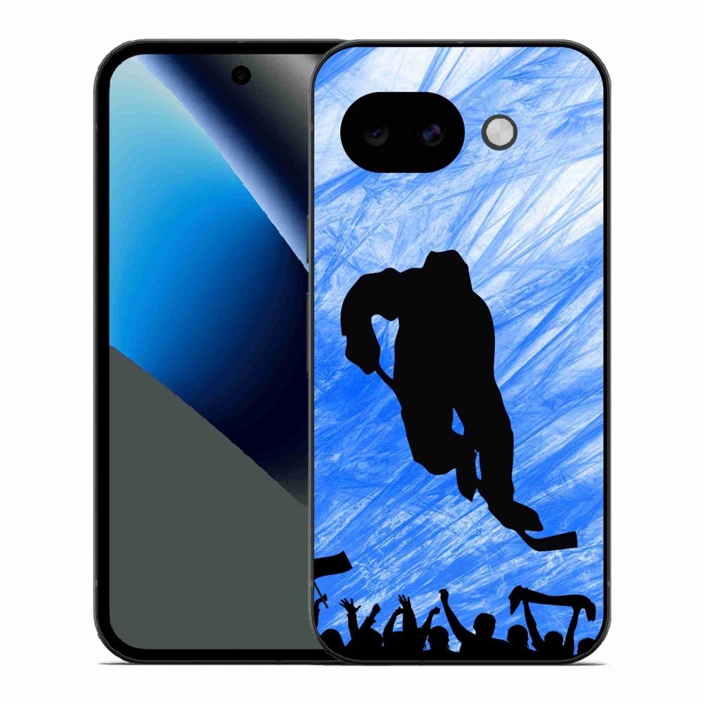 Gélový kryt mmCase na Google Pixel 10a - hokejový hráč