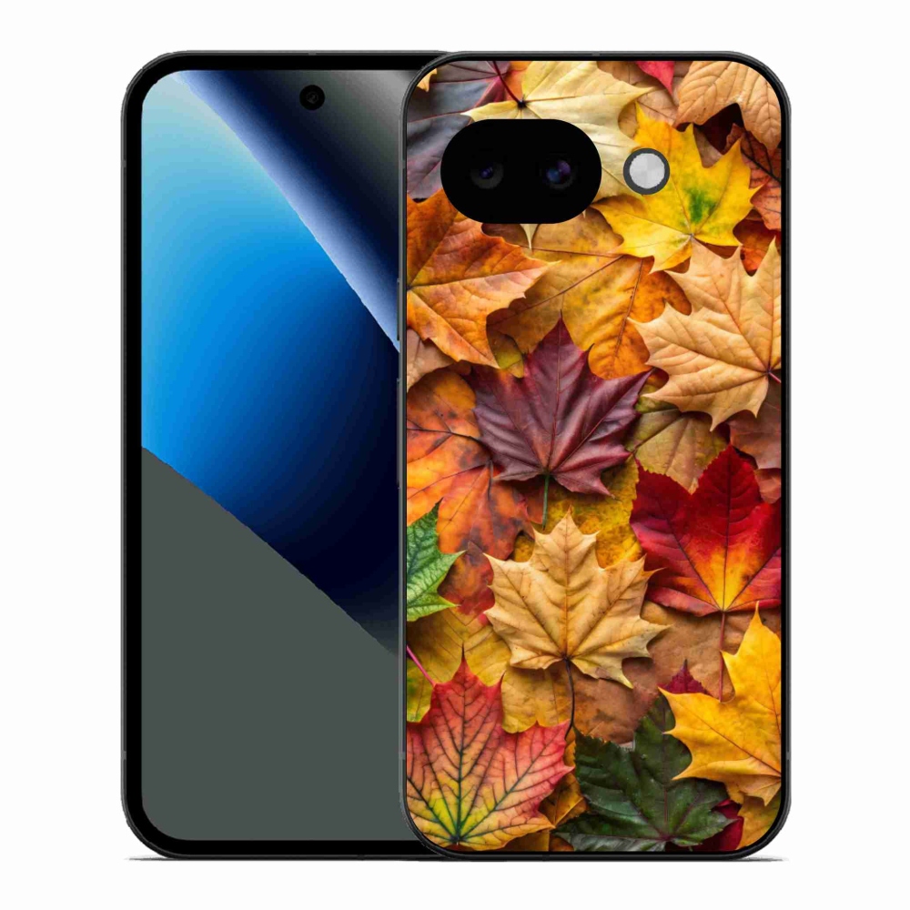 Gélový kryt mmCase na Google Pixel 10a - javorové listy 2
