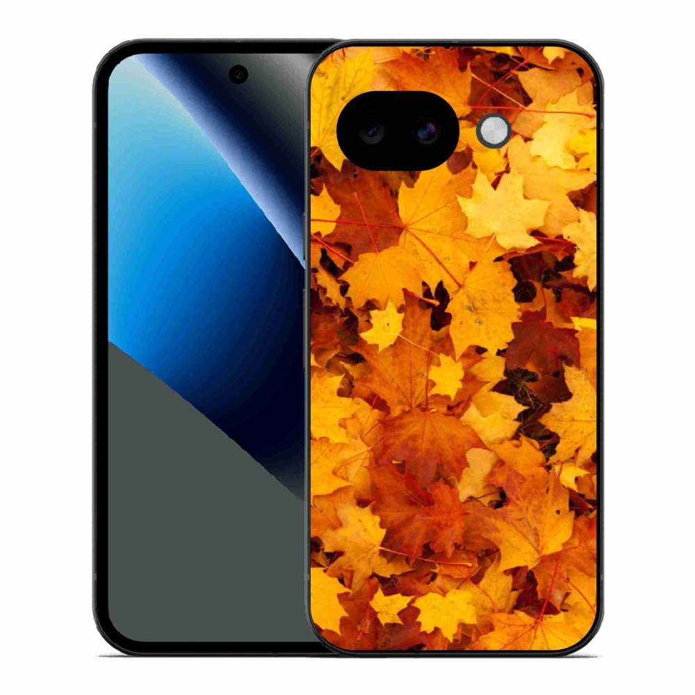 Gélový kryt mmCase na Google Pixel 10a - javorové listy