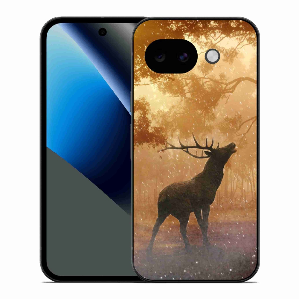 Gélový kryt mmCase na Google Pixel 10a - jeleň v ruji