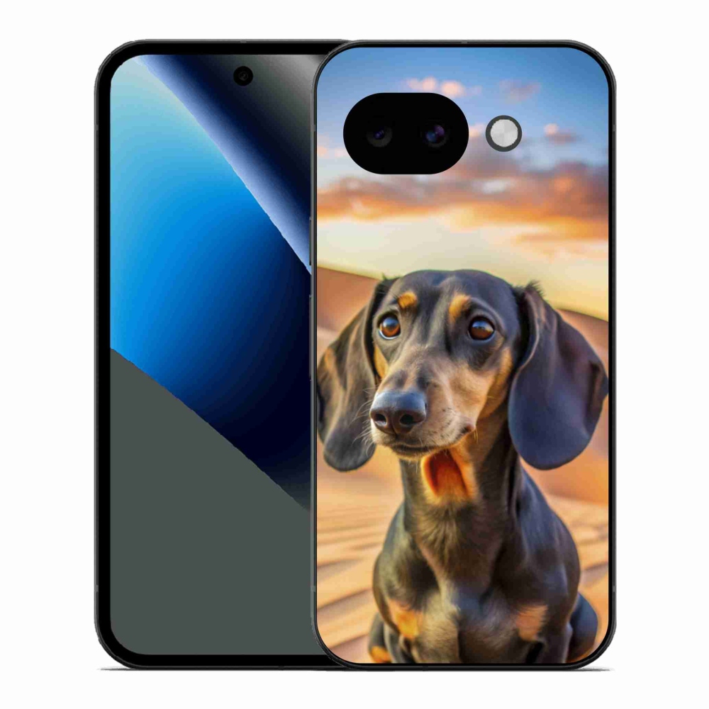 Gélový kryt mmCase na Google Pixel 10a - jazvečík 3