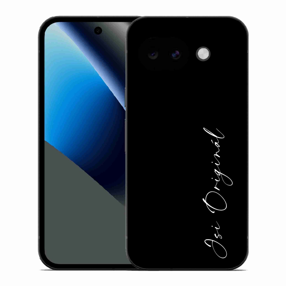 Gélový kryt mmCase na Google Pixel 10a - si originál čierne pozadie