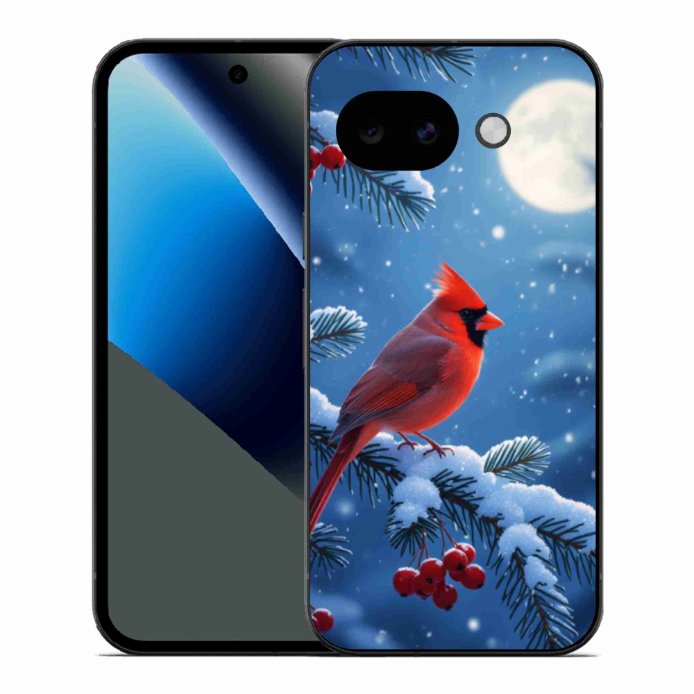 Gélový kryt mmCase na Google Pixel 10a - kardinál červený