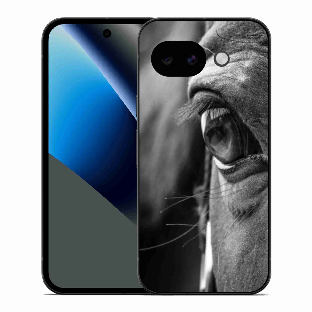 Gélový kryt mmCase na Google Pixel 10a - konský pohľad