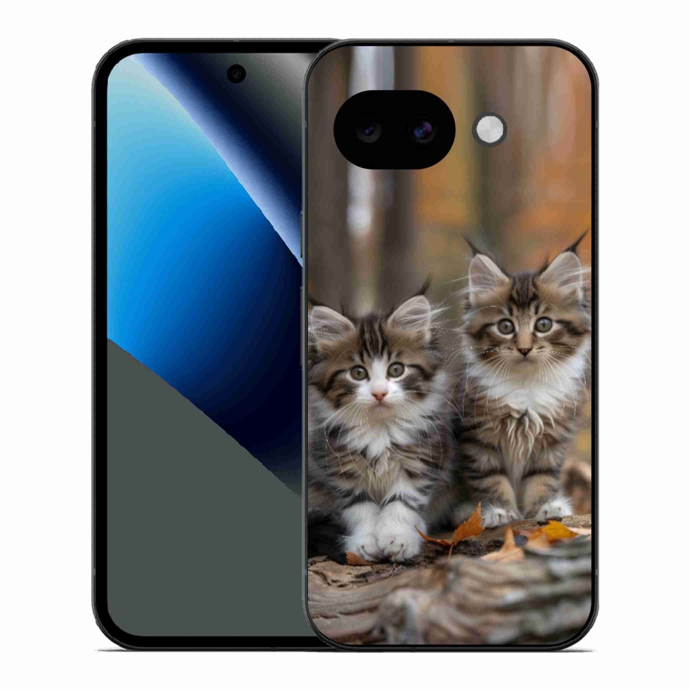 Gélový kryt mmCase na Google Pixel 10a - mačacie duo 3