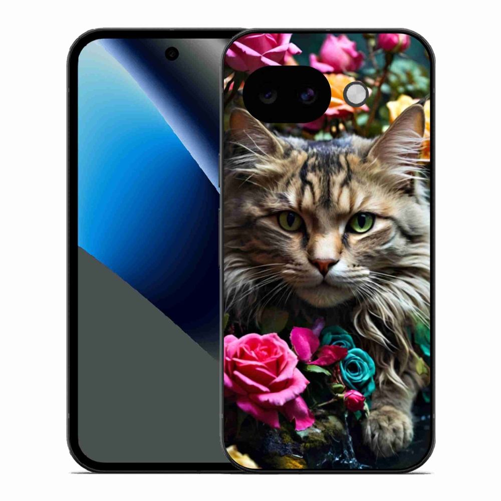 Gélový kryt mmCase na Google Pixel 10a - mačacie pohľad 2