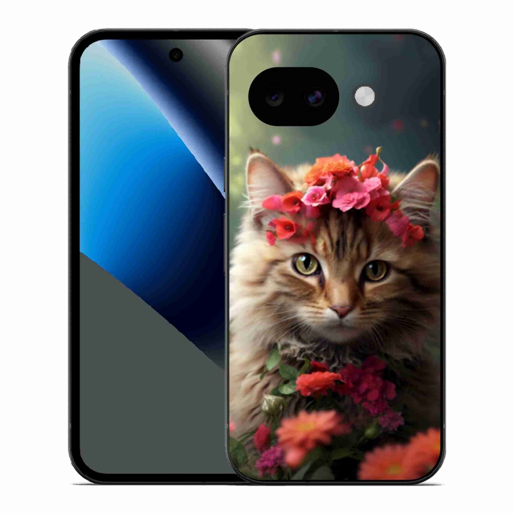 Gélový kryt mmCase na Google Pixel 10a - mačacia princezná
