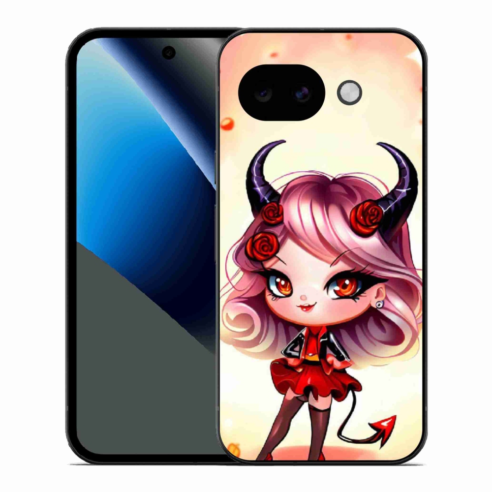 Gélový kryt mmCase na Google Pixel 10a - kreslená čertica