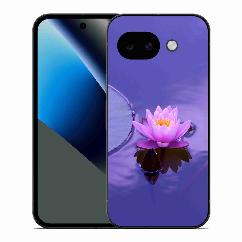 Gélový kryt mmCase na Google Pixel 10a - kvet na hladine