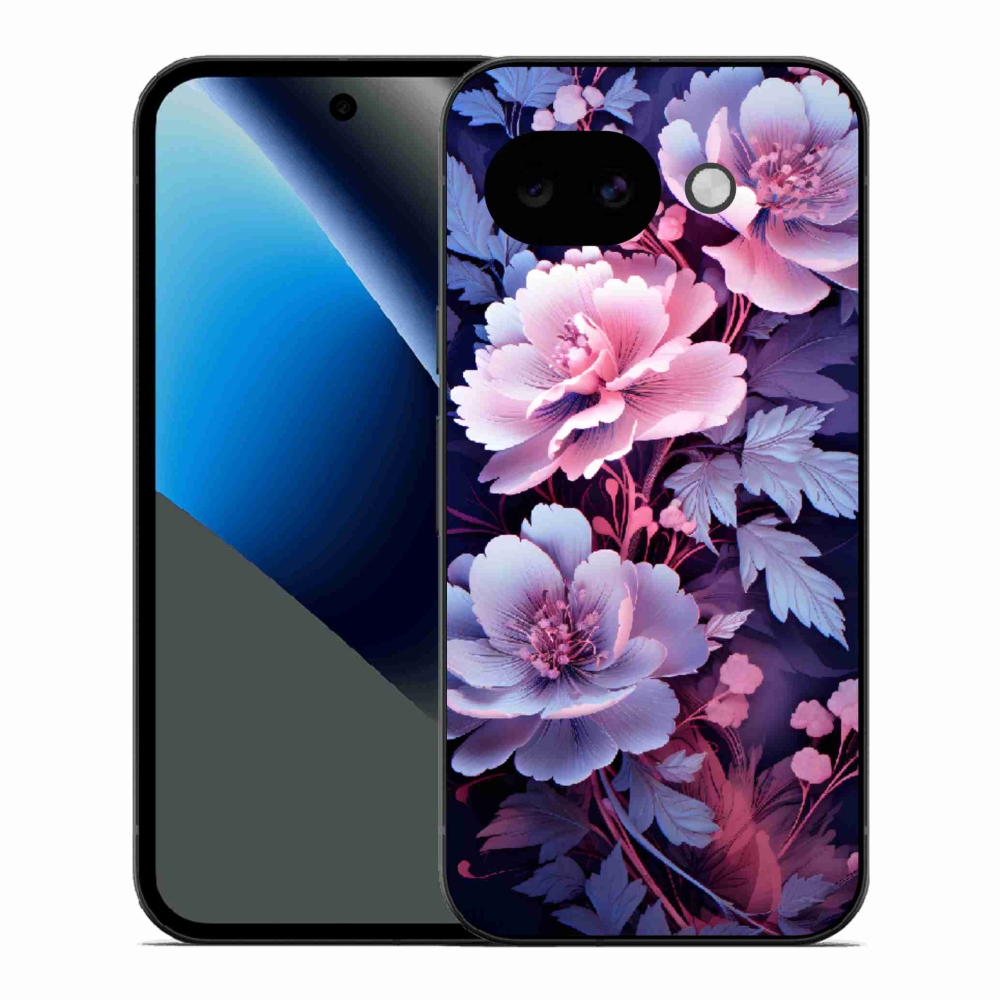 Gélový kryt mmCase na Google Pixel 10a - kvety 11