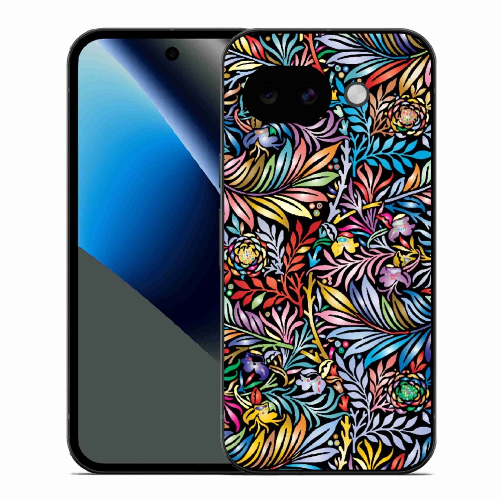 Gélový kryt mmCase na Google Pixel 10a - kvety 5
