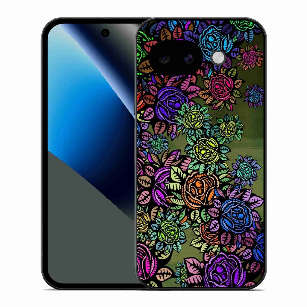 Gélový kryt mmCase na Google Pixel 10a - kvety 6