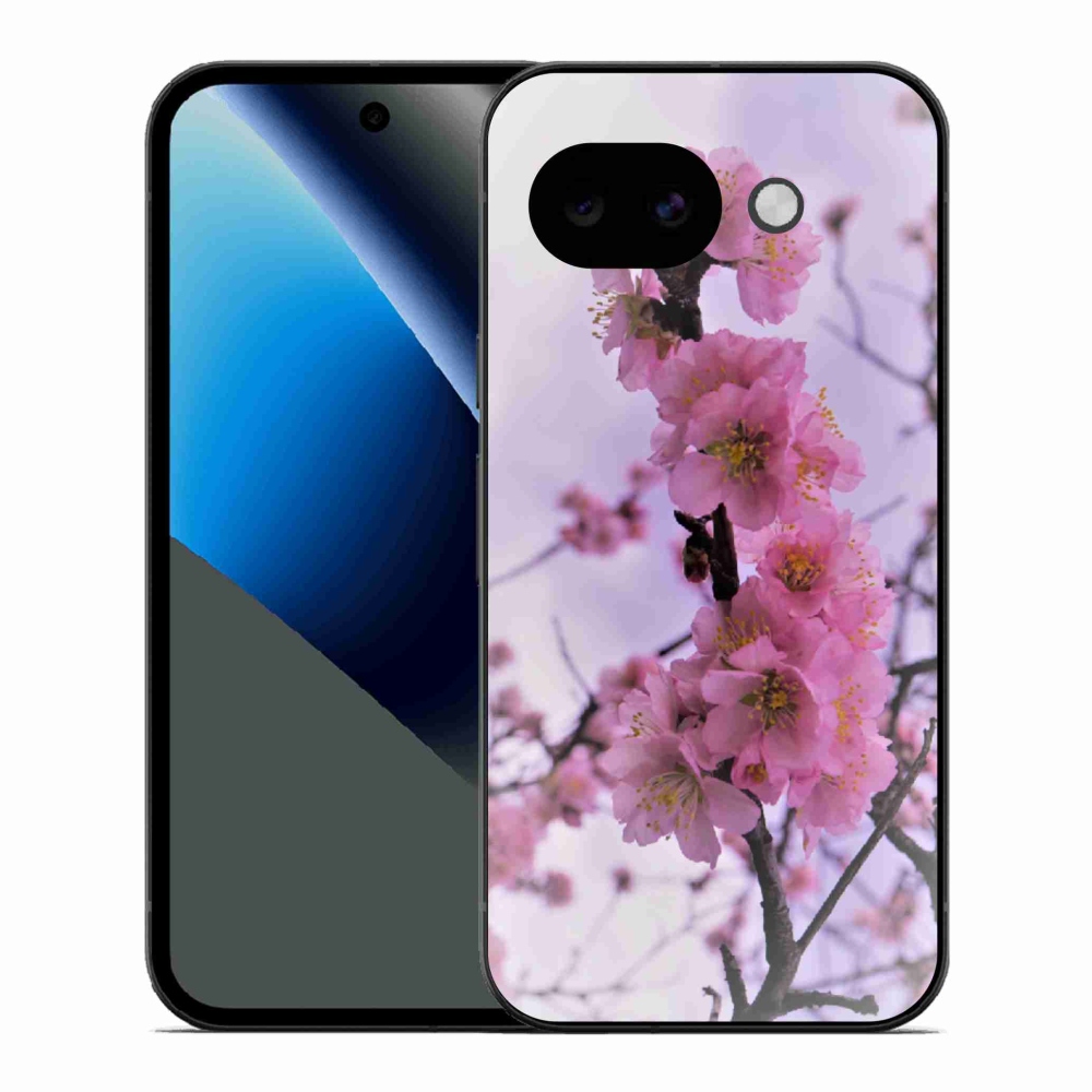 Gélový kryt mmCase na Google Pixel 10a - kvety 7