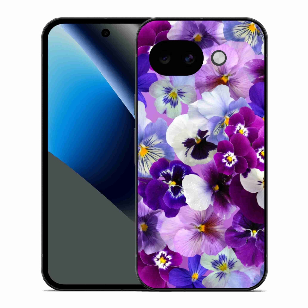 Gélový kryt mmCase na Google Pixel 10a - kvety 9