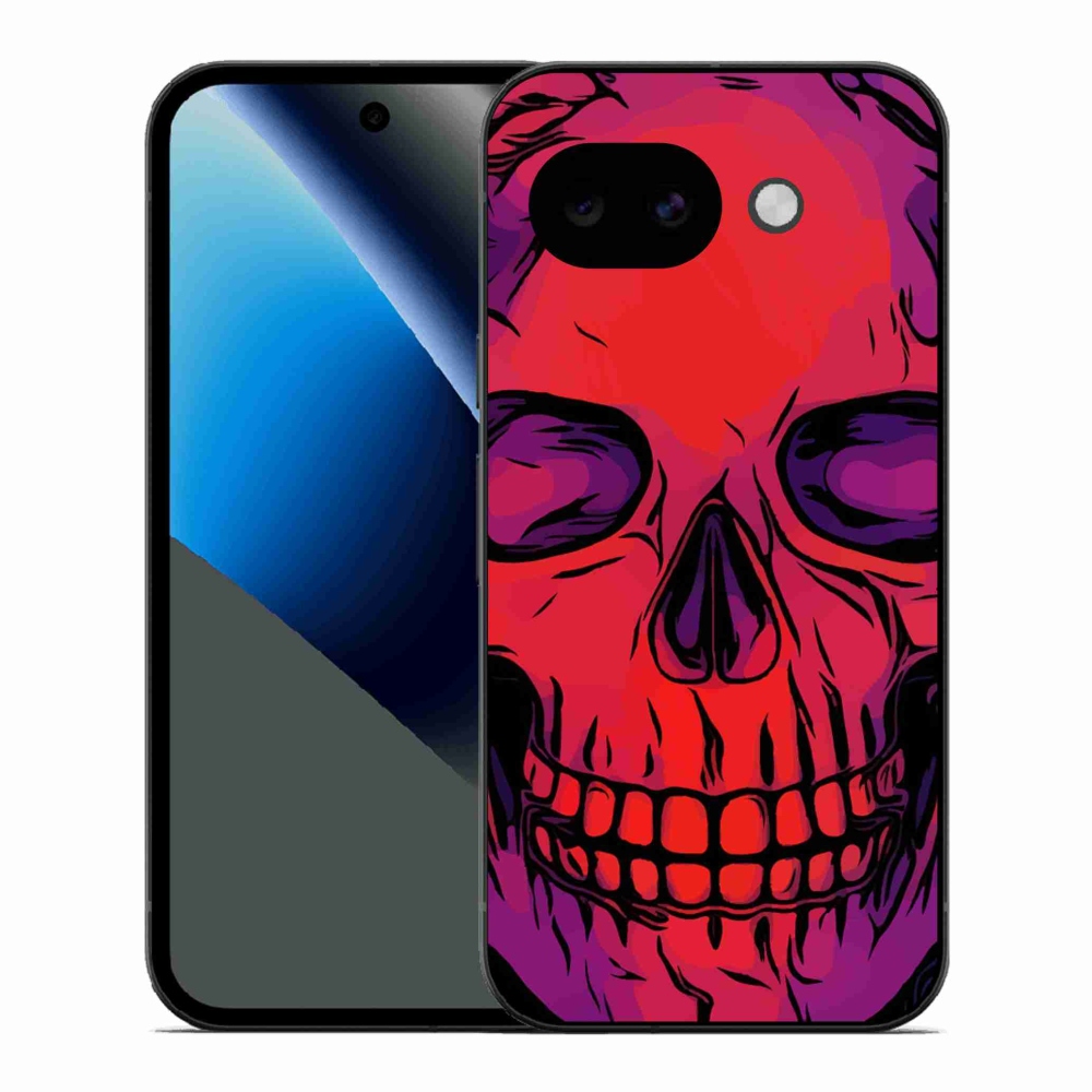 Gélový kryt mmCase na Google Pixel 10a - lebka