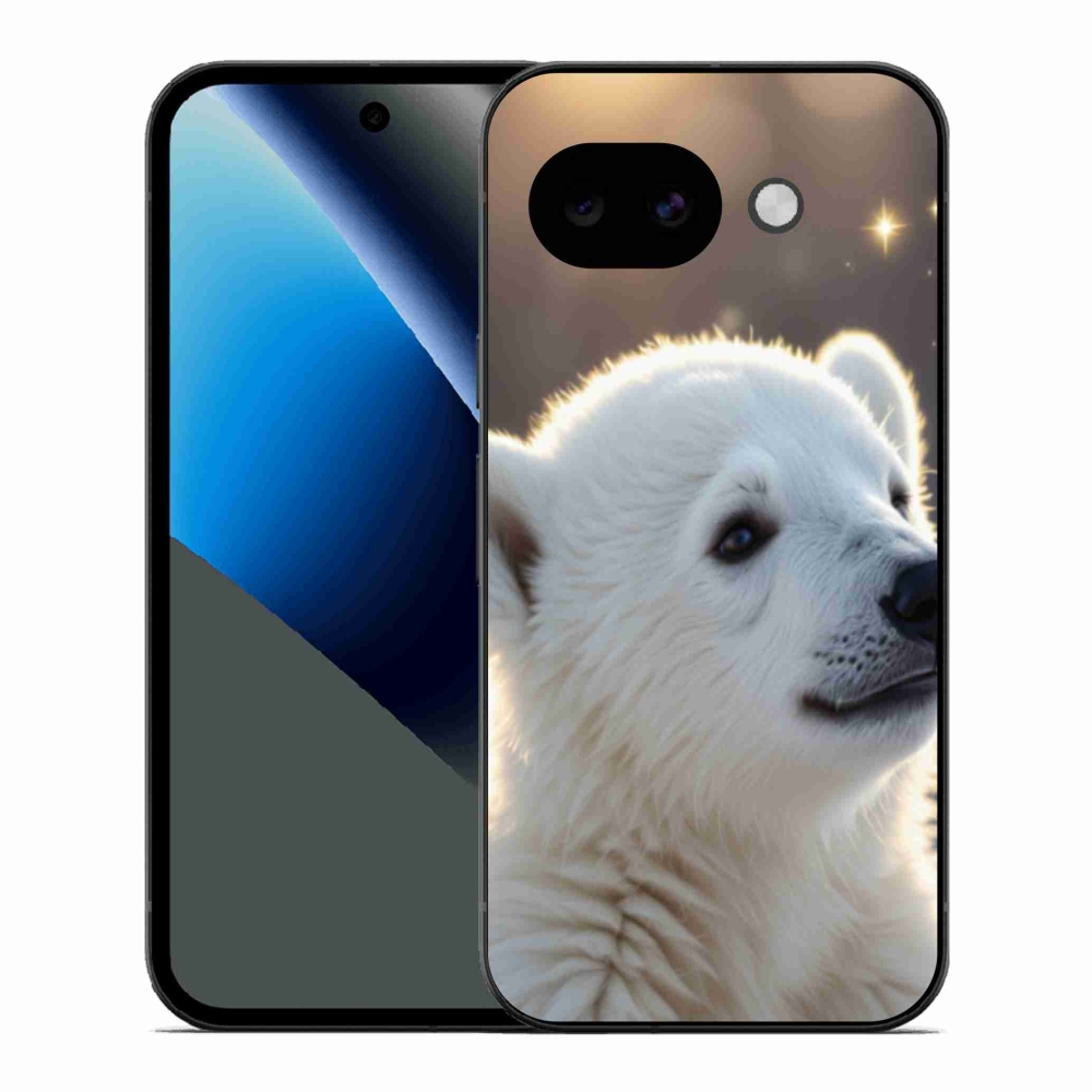 Gélový kryt mmCase na Google Pixel 10a - ľadový medveď