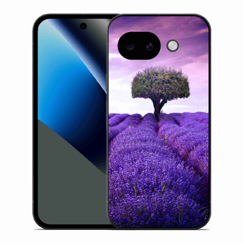 Gélový kryt mmCase na Google Pixel 10a - levanduľová lúka