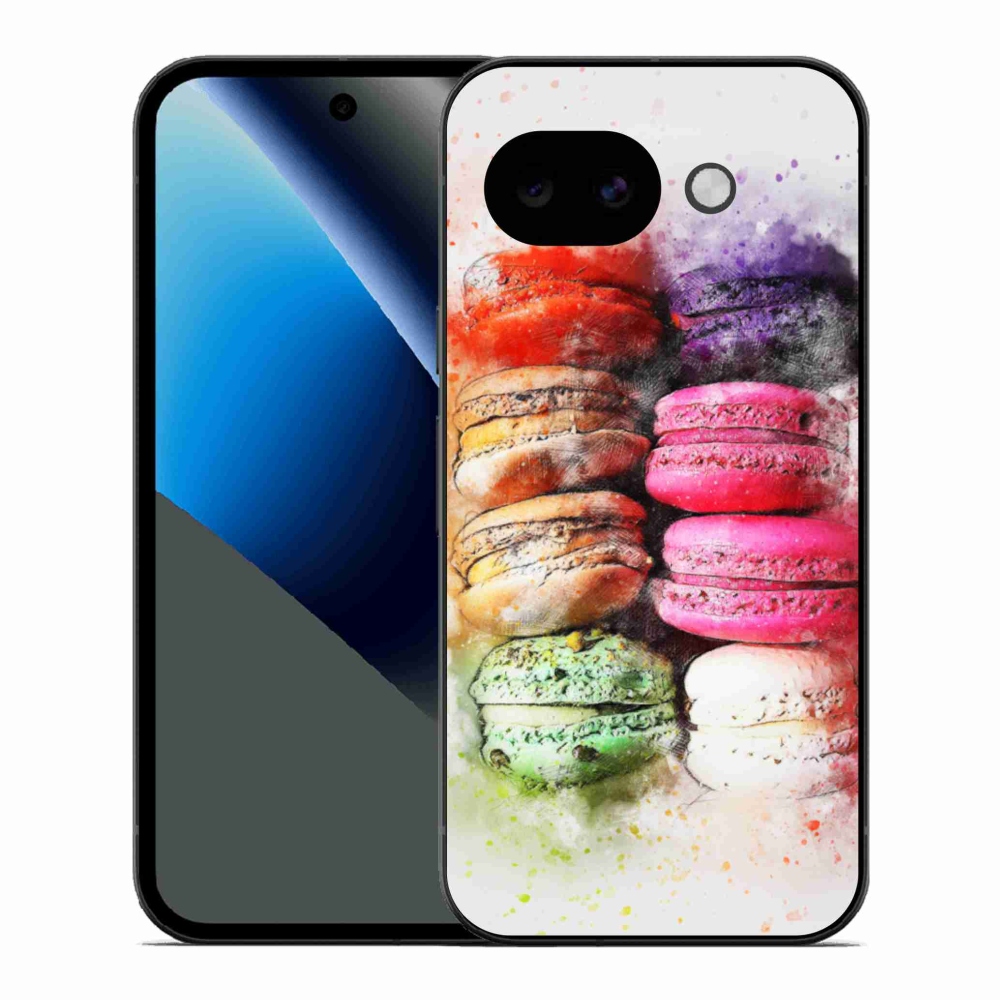 Gélový kryt mmCase na Google Pixel 10a - makrónky