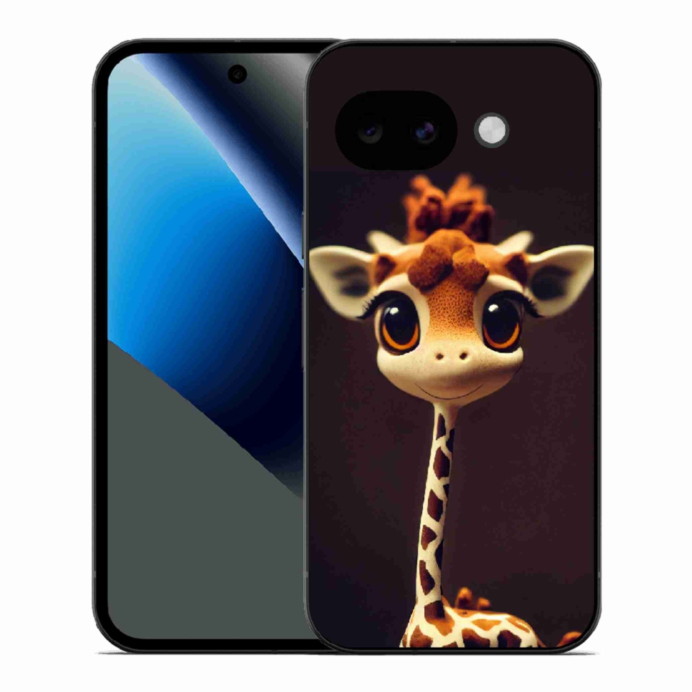 Gélový kryt mmCase na Google Pixel 10a - malá žirafa
