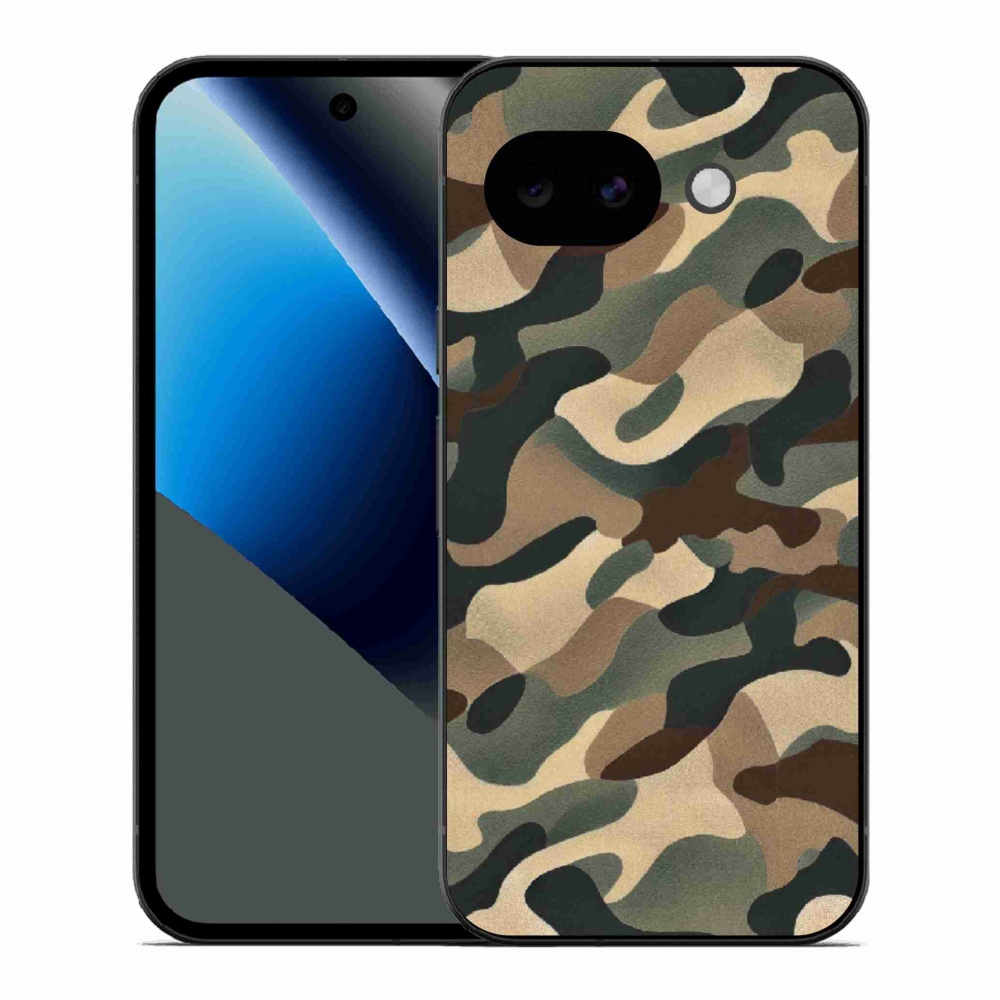 Gélový kryt mmCase na Google Pixel 10a - maskáčový vzor 11