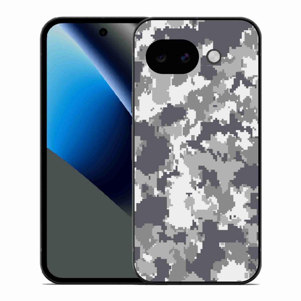 Gélový kryt mmCase na Google Pixel 10a - maskáčový vzor 2