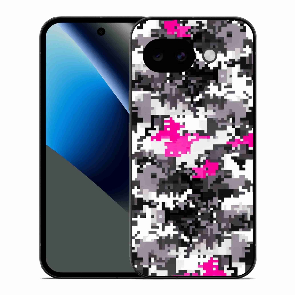 Gélový kryt mmCase na Google Pixel 10a - maskáčový vzor 4