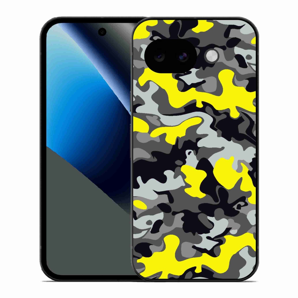 Gélový kryt mmCase na Google Pixel 10a - maskáčový vzor 6