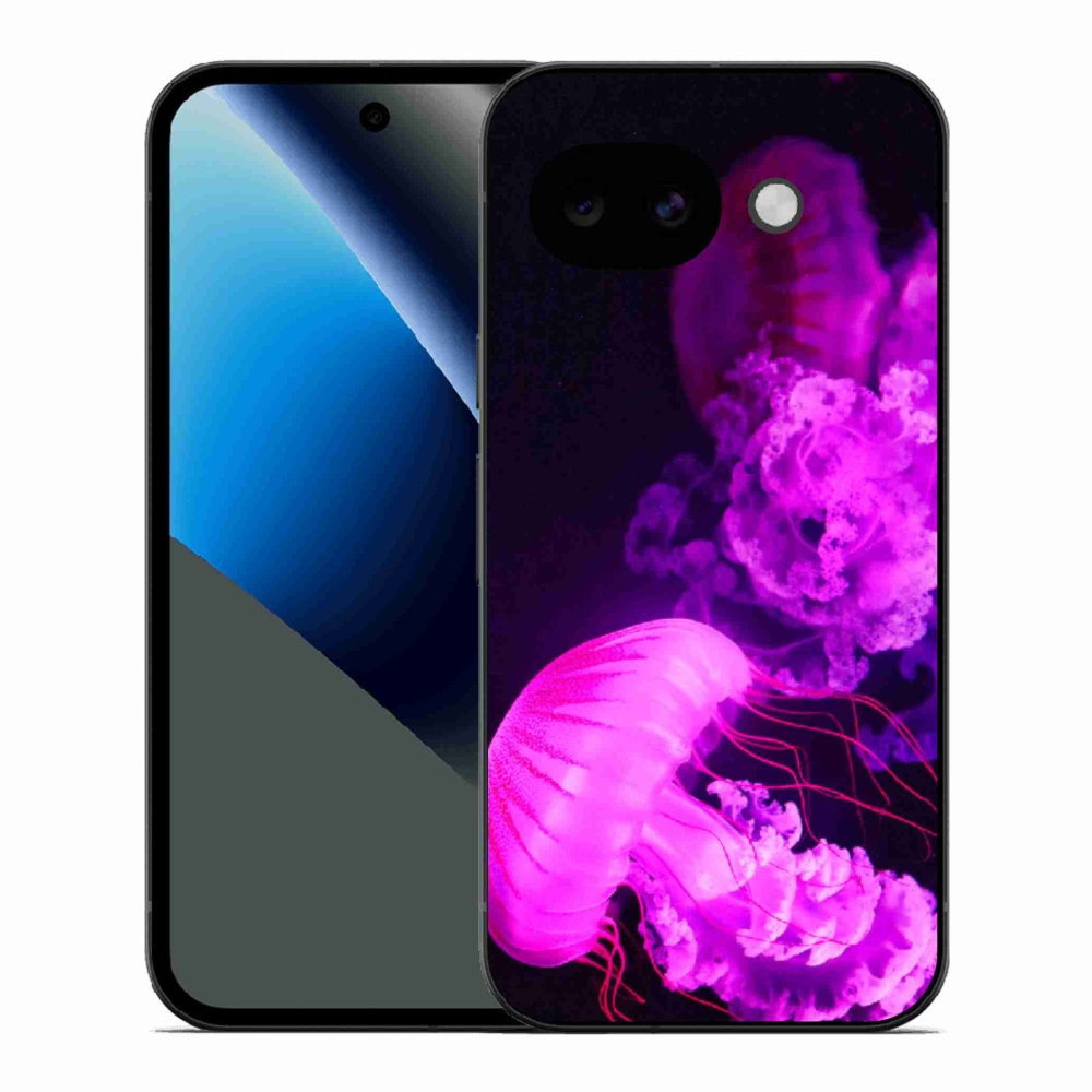Gélový kryt mmCase na Google Pixel 10a - medúza 1