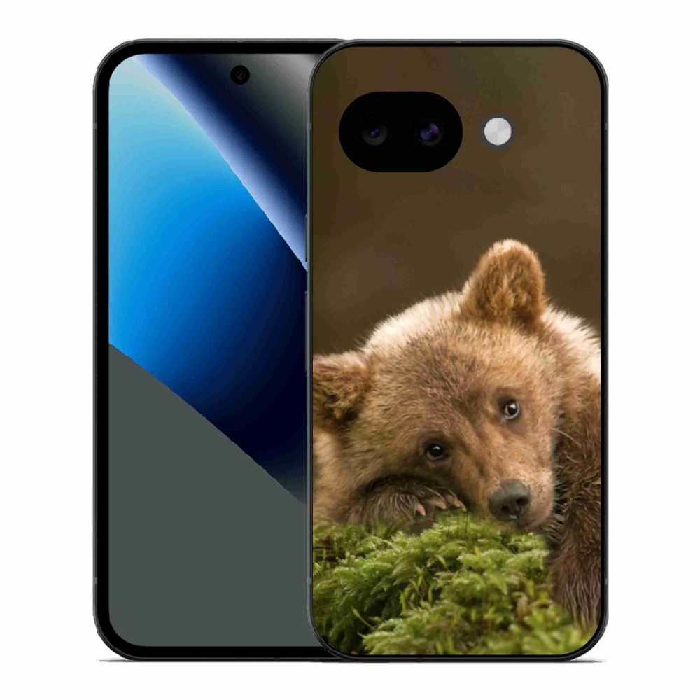 Gélový kryt mmCase na Google Pixel 10a - medveď