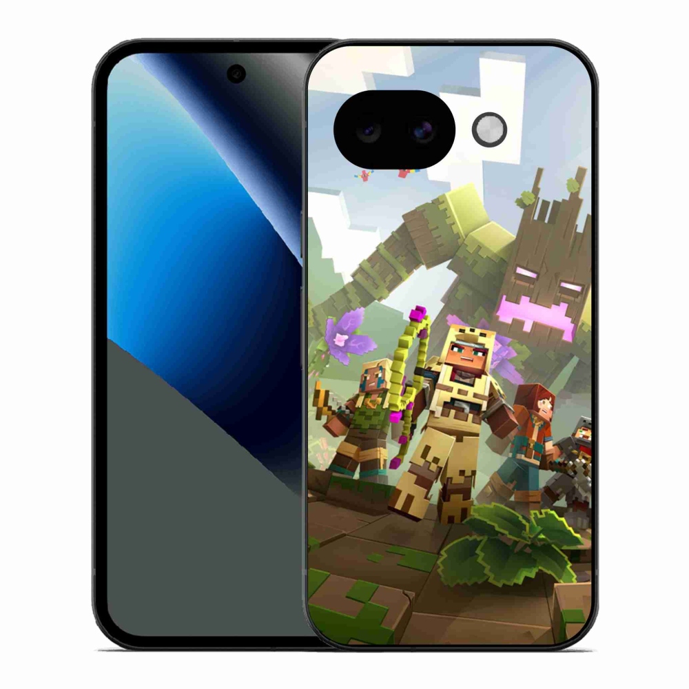 Gélový kryt mmCase na Google Pixel 10a - minecraft 1