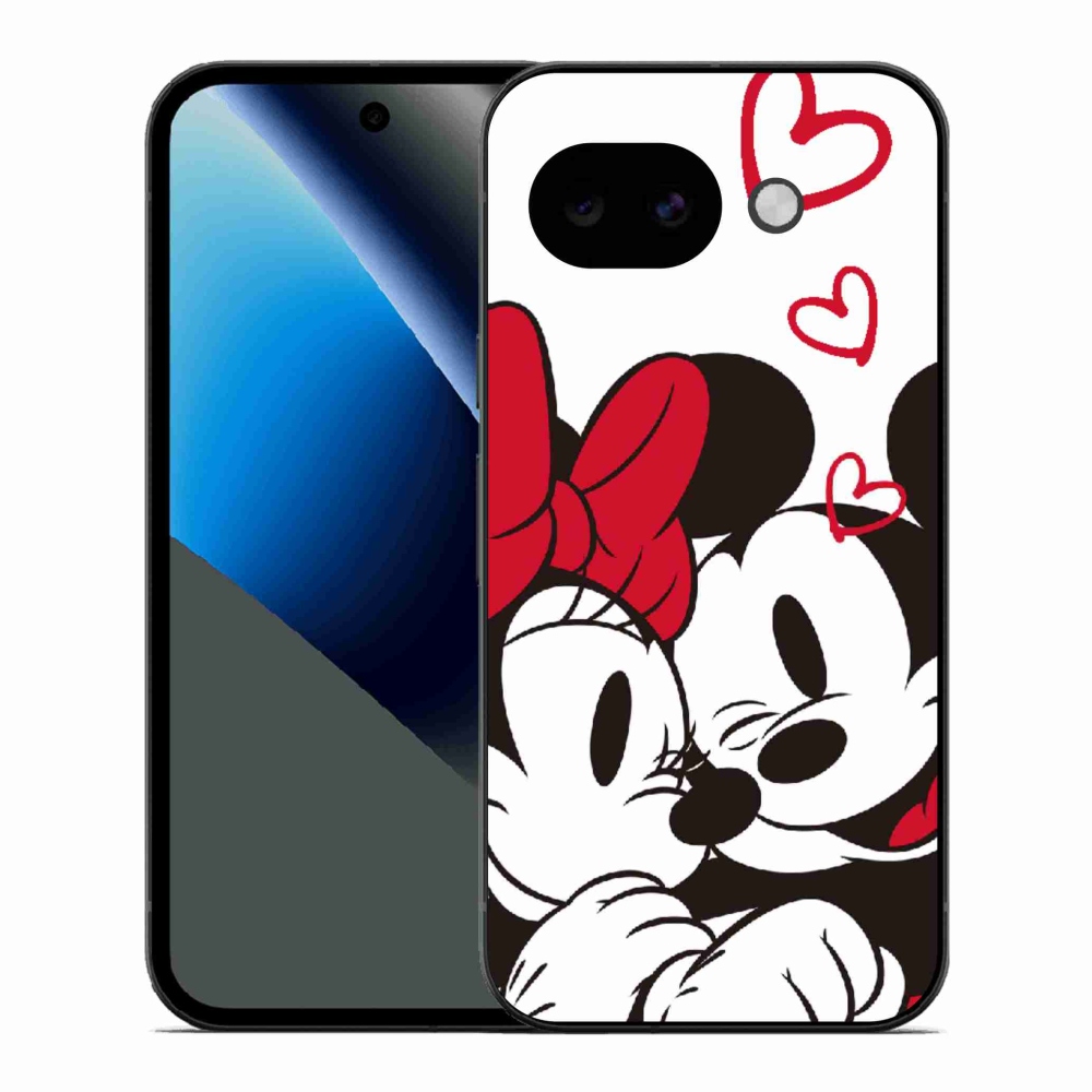 Gélový kryt mmCase na Google Pixel 10a - minnie a mickey