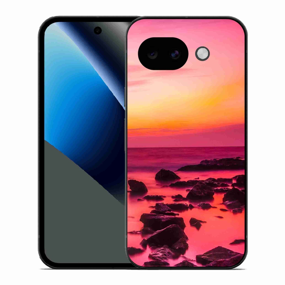 Gélový kryt mmCase na Google Pixel 10a - more a žiara