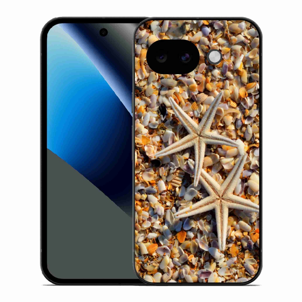 Gélový kryt mmCase na Google Pixel 10a - morské hviezdice