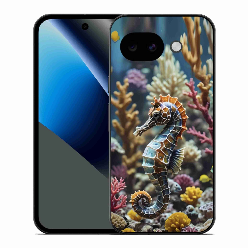 Gélový kryt mmCase na Google Pixel 10a - morský koník 2