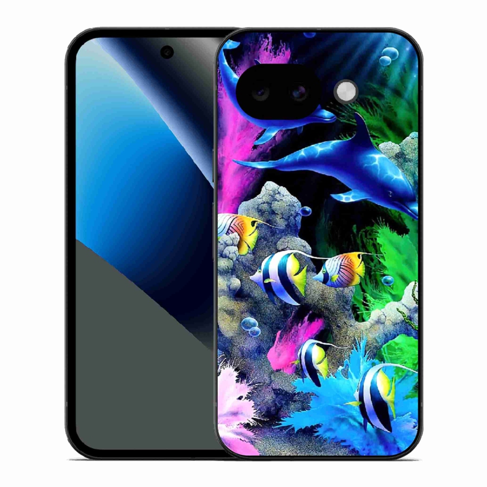 Gélový kryt mmCase na Google Pixel 10a - morský svet