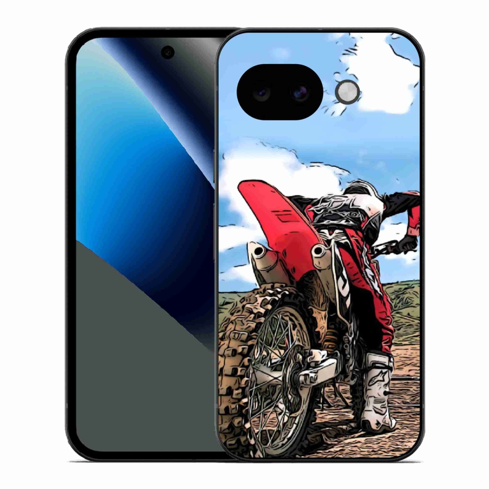 Gélový kryt mmCase na Google Pixel 10a - moto
