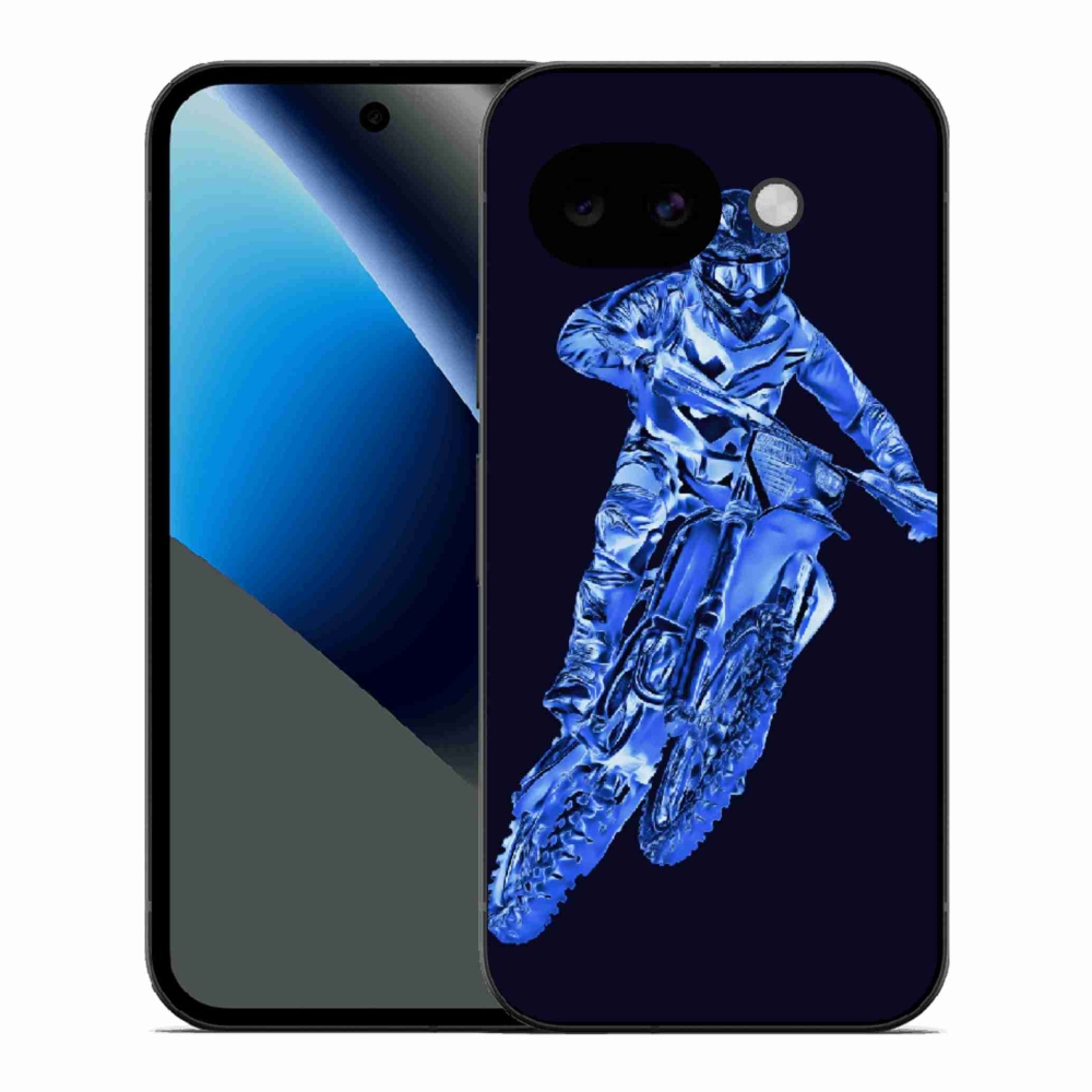 Gélový kryt mmCase na Google Pixel 10a - motocross 1