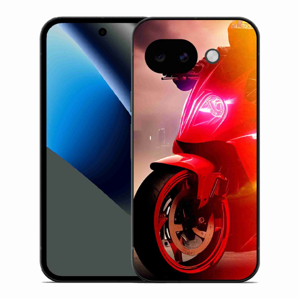 Gélový kryt mmCase na Google Pixel 10a - motorka