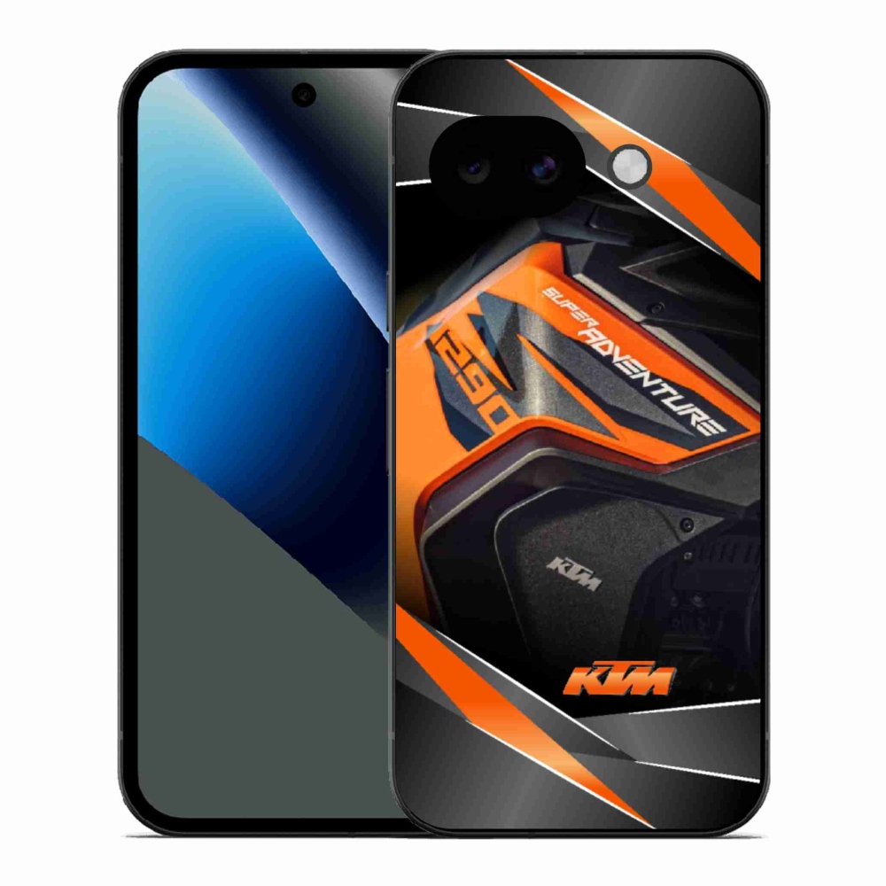 Gélový kryt mmCase na Google Pixel 10a - motorka ktm