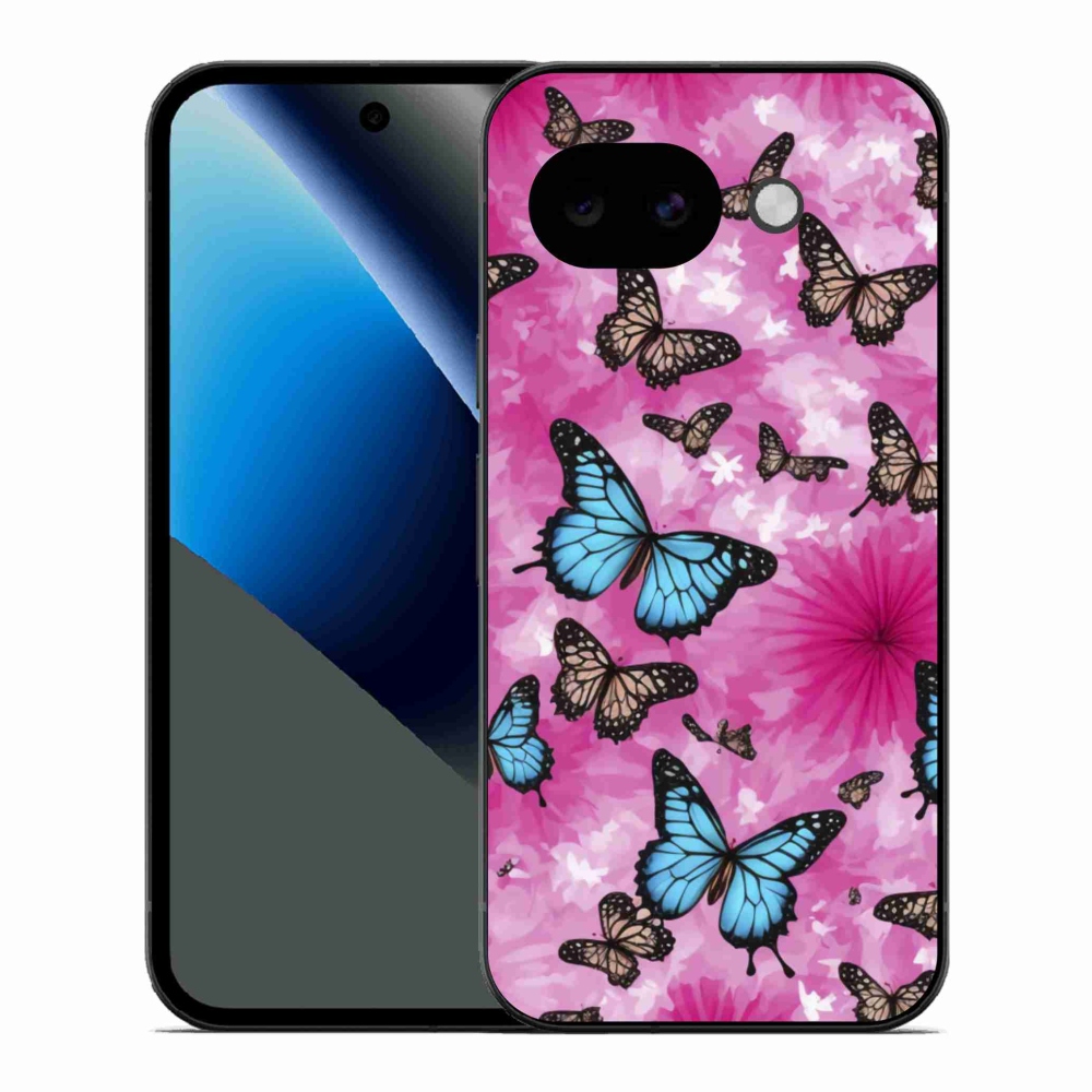 Gélový kryt mmCase na Google Pixel 10a - motýlia záhrada