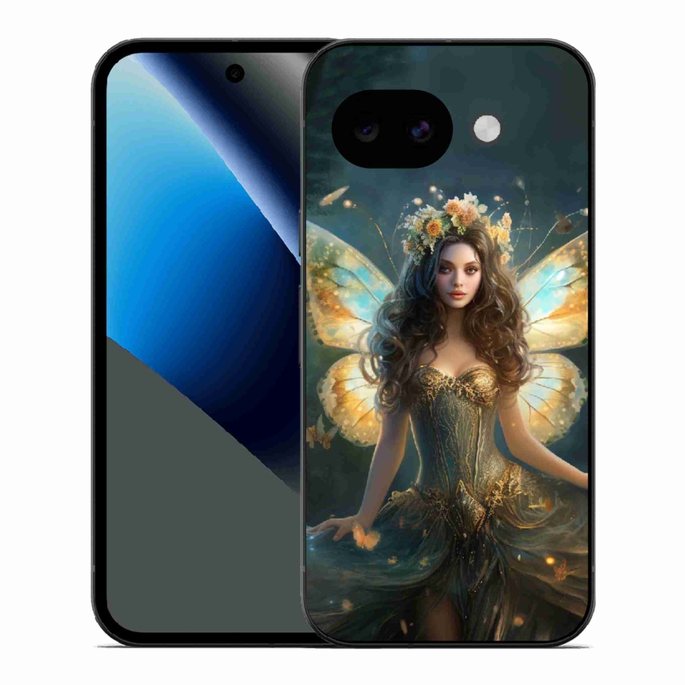 Gélový kryt mmCase na Google Pixel 10a - motýlia žena