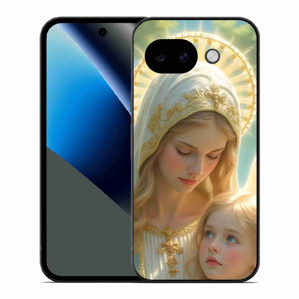 Gélový kryt mmCase na Google Pixel 10a - náboženský motív 2