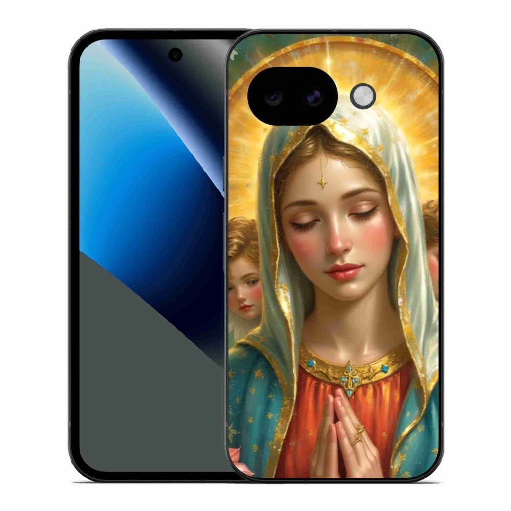 Gélový kryt mmCase na Google Pixel 10a - náboženský motív 3