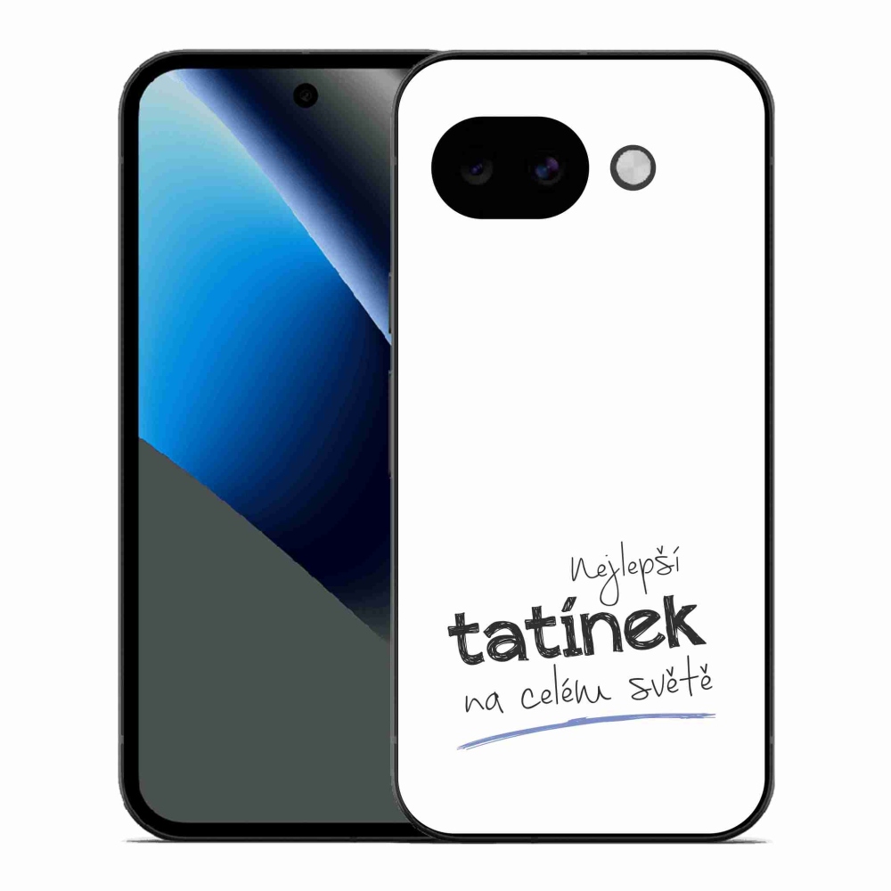 Gélový kryt mmCase na Google Pixel 10a - najlepší otecko 4 biele pozadie