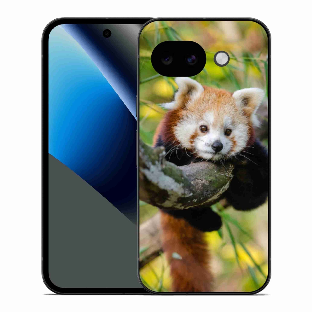 Gélový kryt mmCase na Google Pixel 10a - panda červená