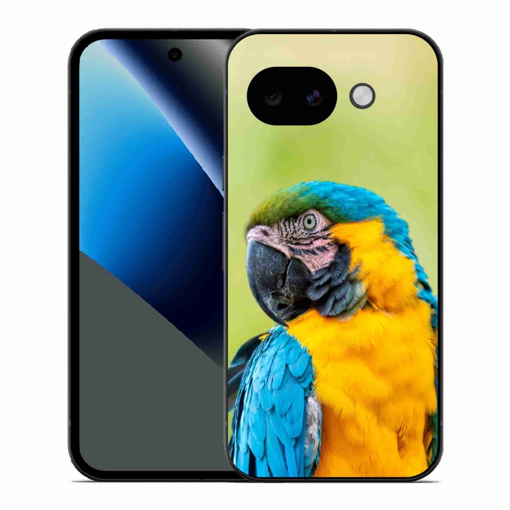 Gélový kryt mmCase na Google Pixel 10a - papagáj ara 2