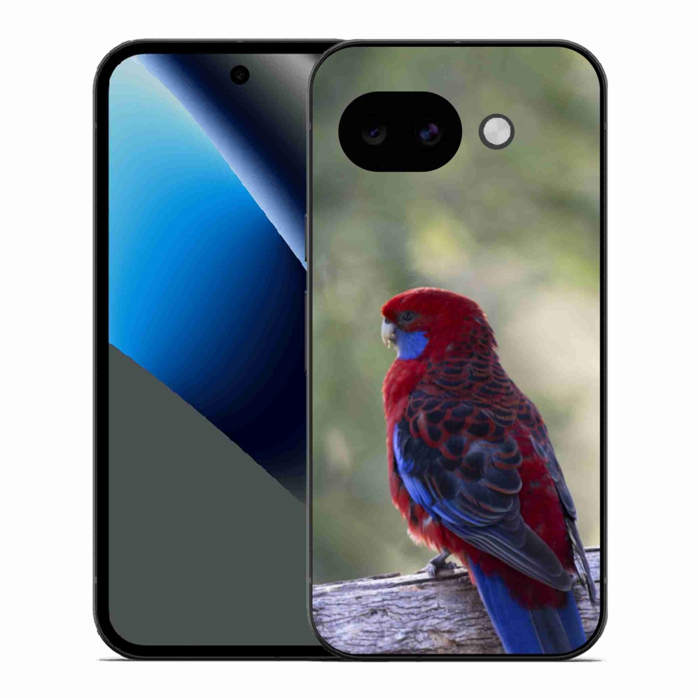 Gélový kryt mmCase na Google Pixel 10a - papagáj rosela