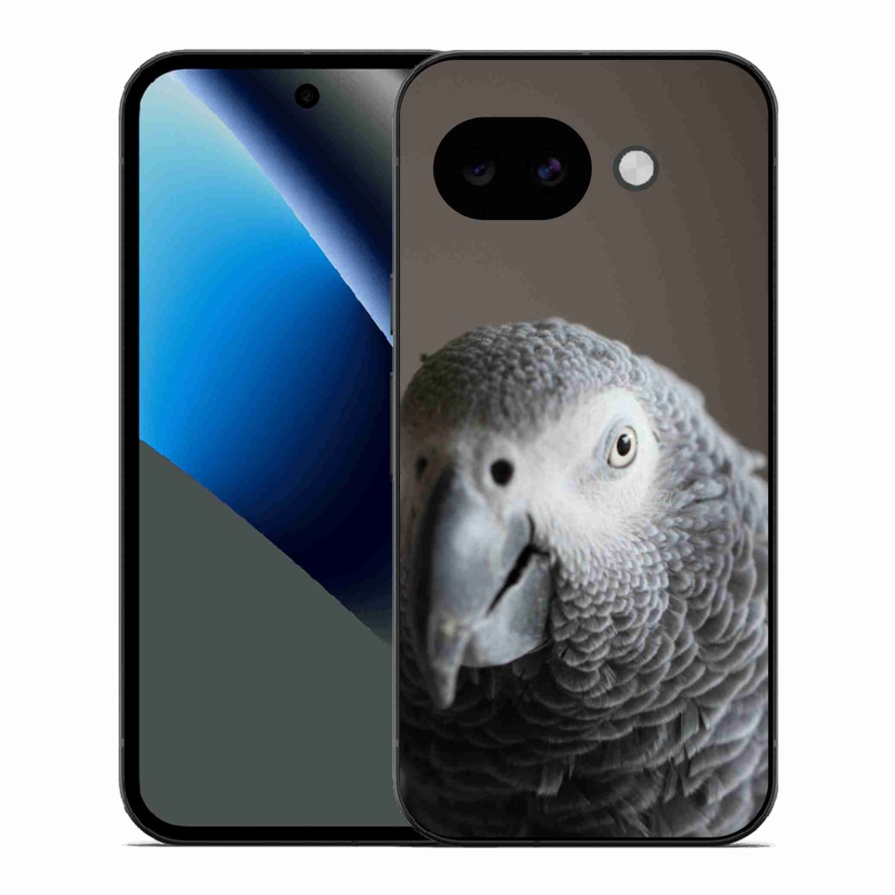 Gélový kryt mmCase na Google Pixel 10a - papagáj žako 2