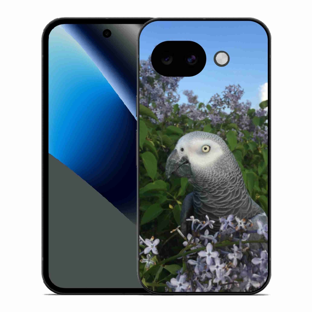 Gélový kryt mmCase na Google Pixel 10a - papagáj žako