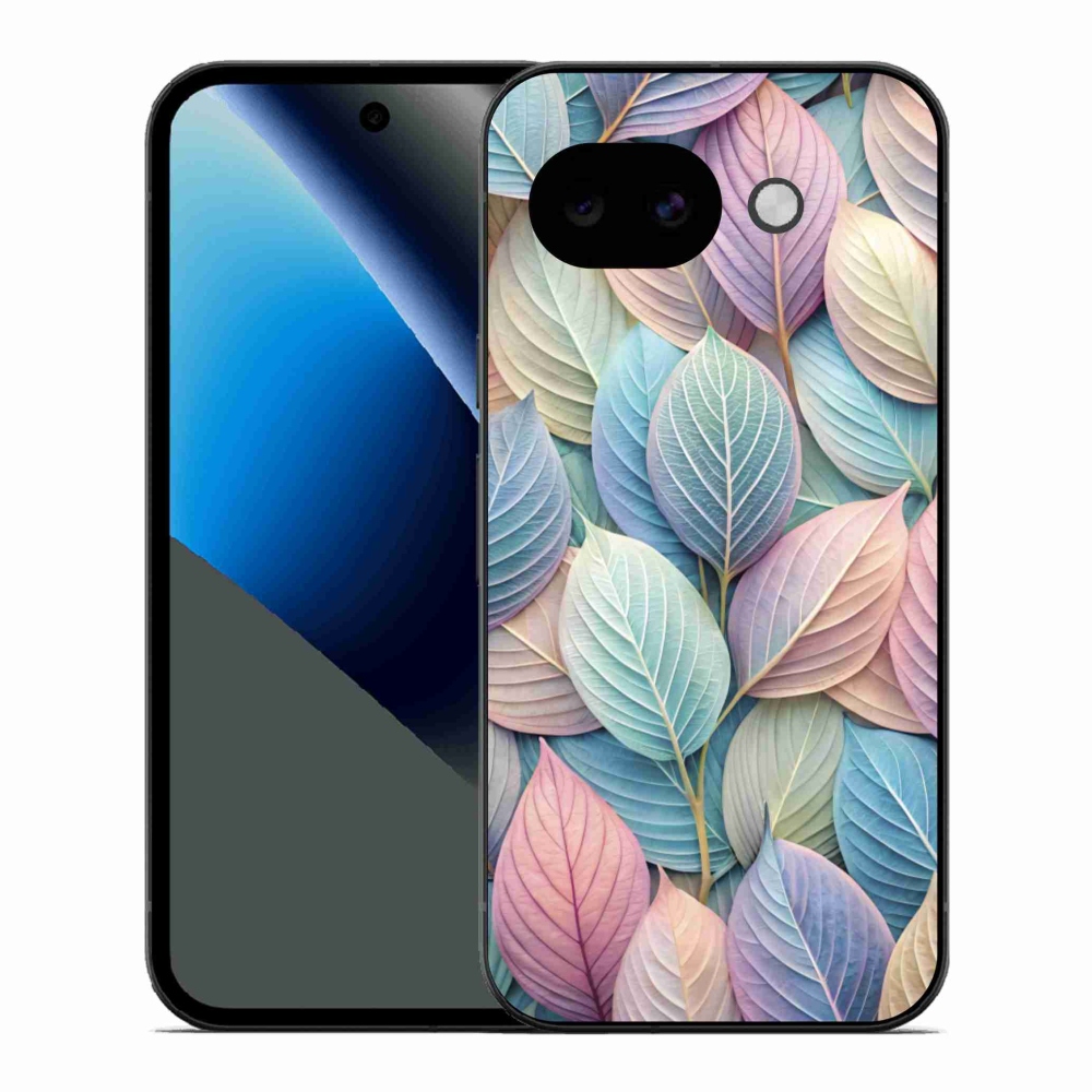 Gélový kryt mmCase na Google Pixel 10a - pastelové listy